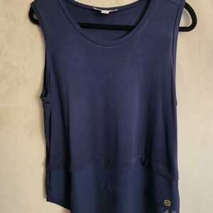 Michael Kors Deep Blue Tank Top